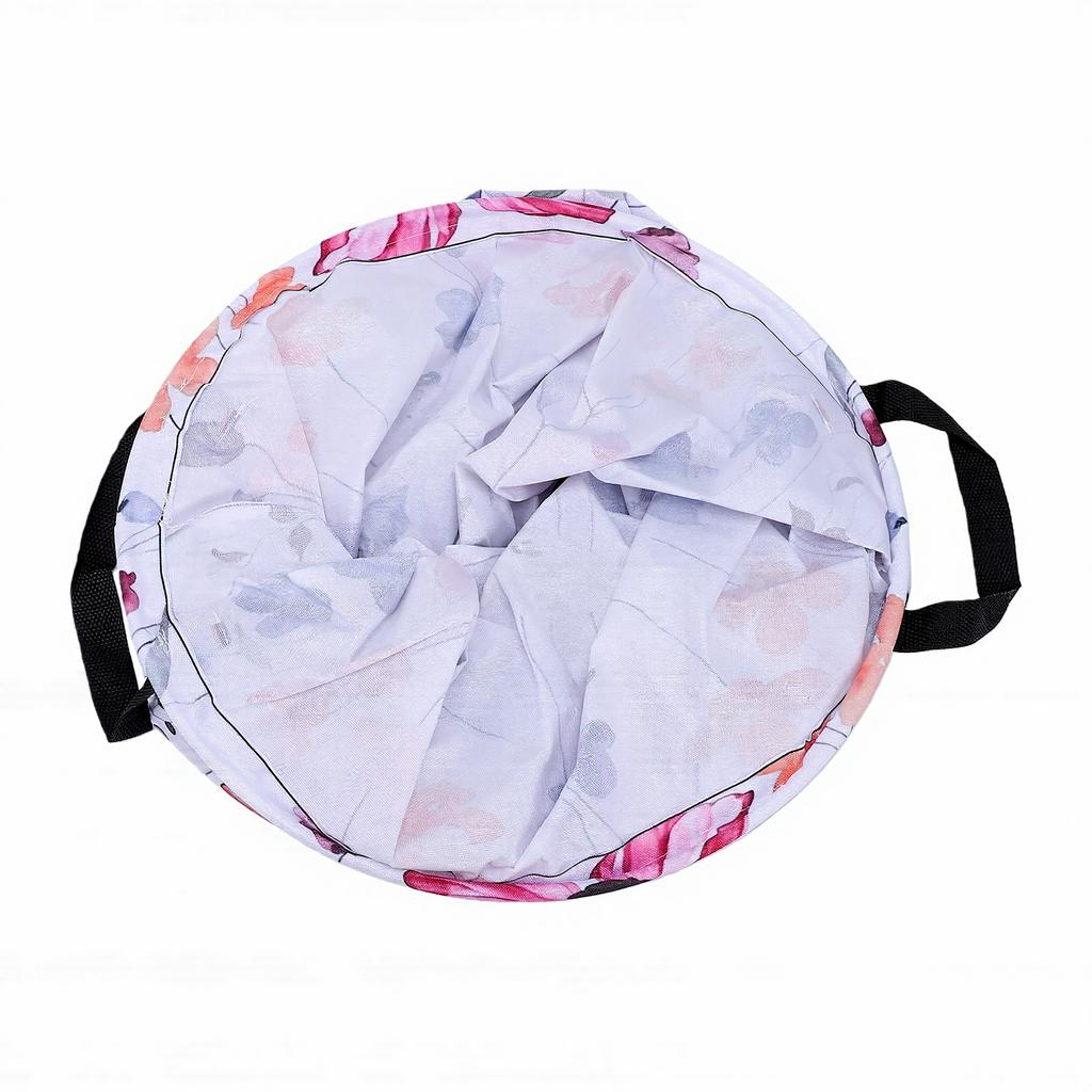 Laundry Hamper Multifunctional Handle Design Foldable Laundry Basket Storage Bin for Home 2PCS 40x50cm 15.75x19.69in