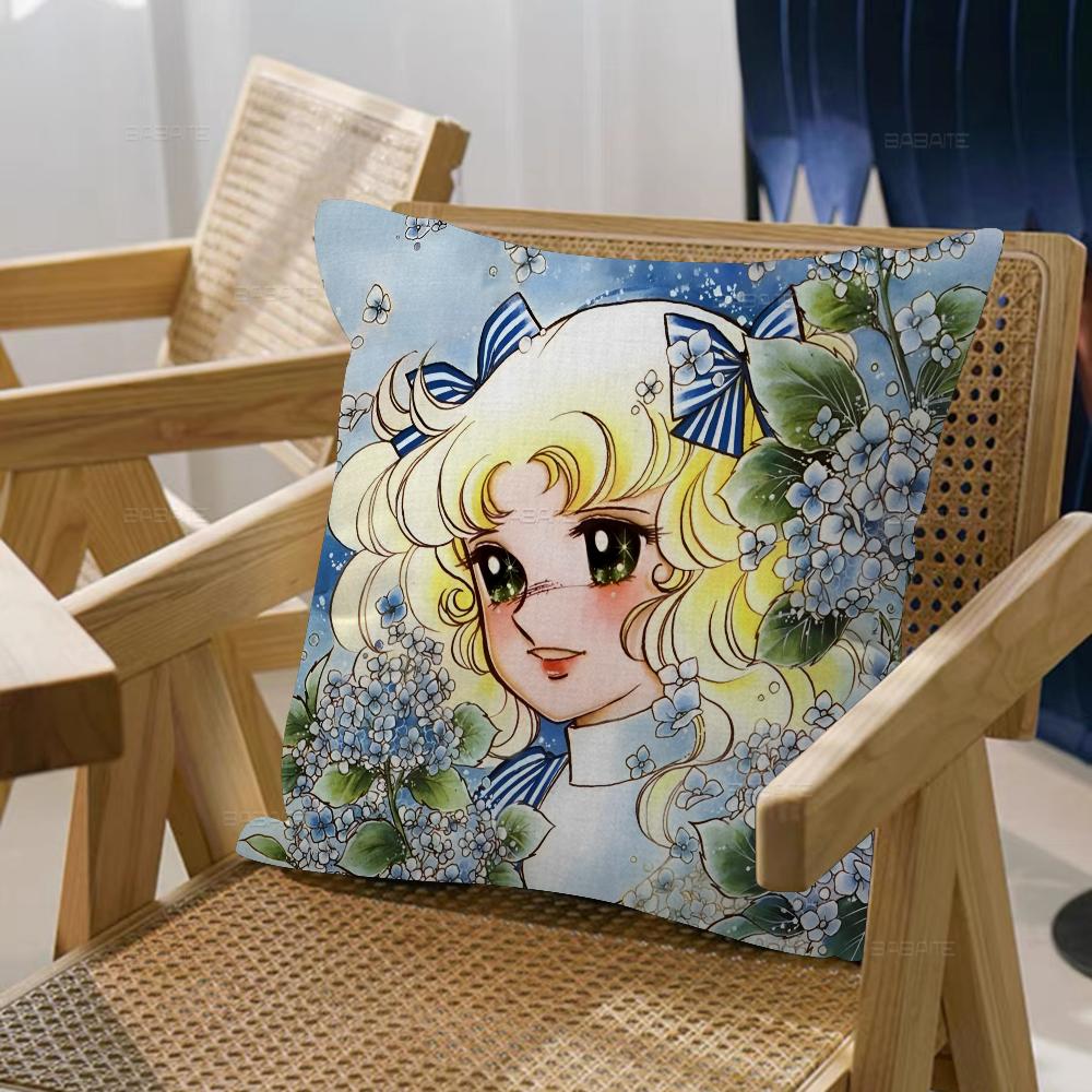 Anime Manga Candy Pillow Cover Design Cushion Cover Decor Holiday Decorati