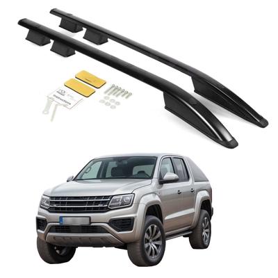 Relingi dachowe VOLKSWAGEN AMAROK PICKUP OD 20102020 Czarne Wytrzymałe Solidne