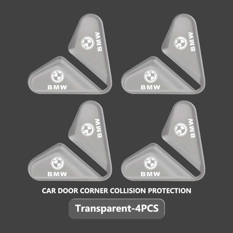 OOYR4 Car Door Corner Anti-collision Protective Silicone Guard Protector For BMW Performance X1 M3 M6 F01 F02 E34 E36 E60 F10 F20 X6