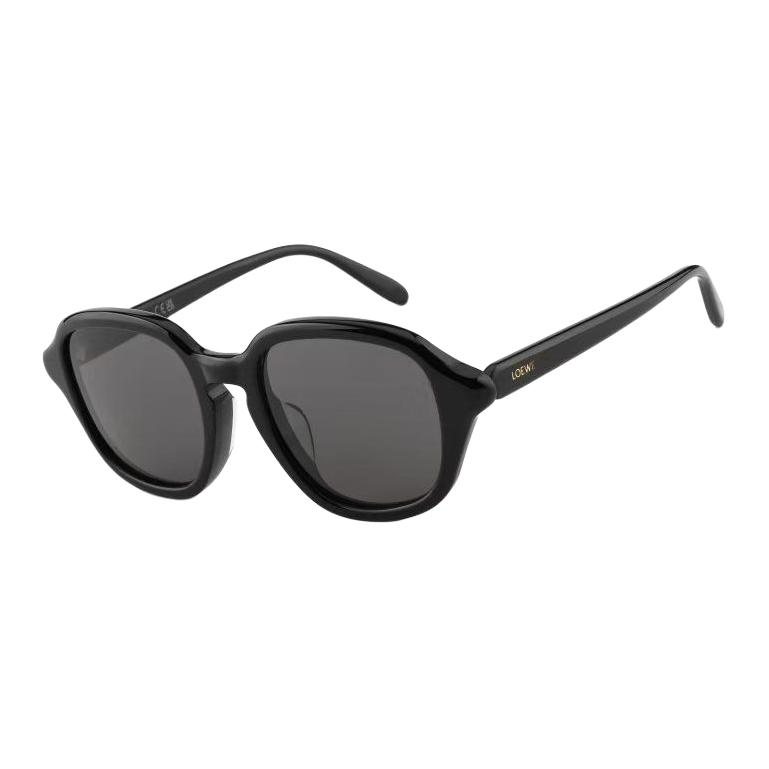 Loewe Square Sunglasses Unisex Sunglasses Black LW40163F-01A