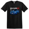 Blue Skyline GTR Nismo Car Graphic T Shirt Cool Racer Tee for Car Enthusiasts