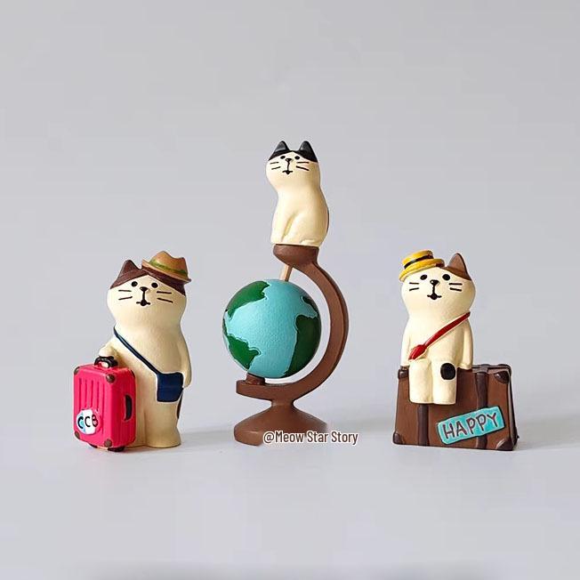 Statue of Liberty Cat Resin Miniature: World Traveler Series