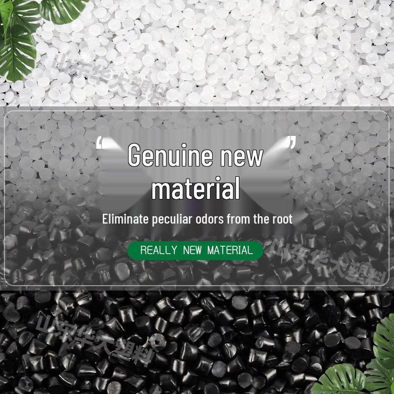 LOVE IS PERFECT Black Flat-Top Thickened Trash Bags