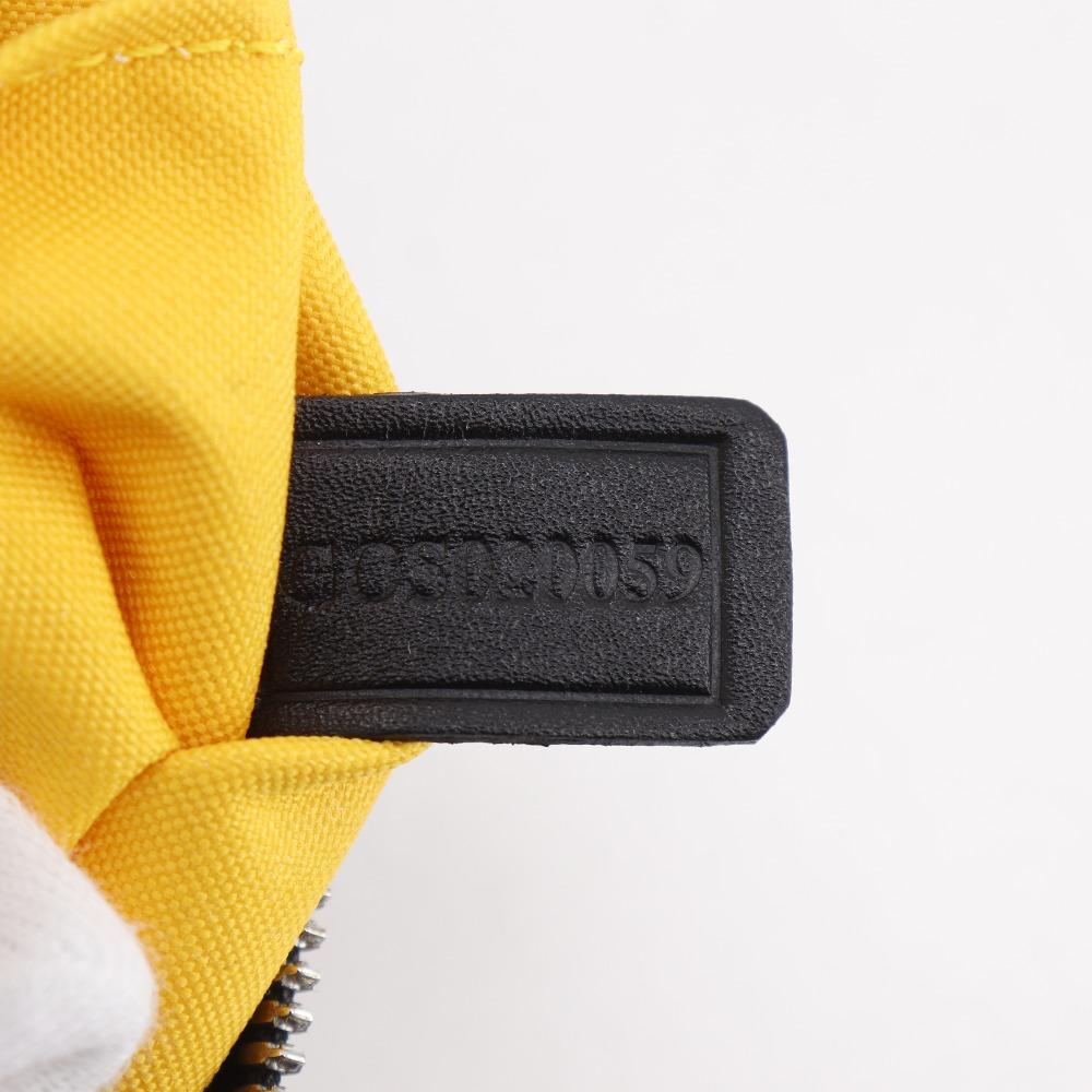 Goyard Bowling 25 Business Bag Pouch Black PVC Unisex Used