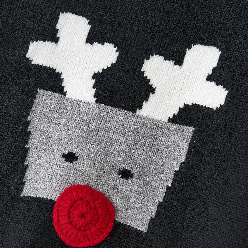 Tongtai Boys' Autumn Crewneck Knit Sweater