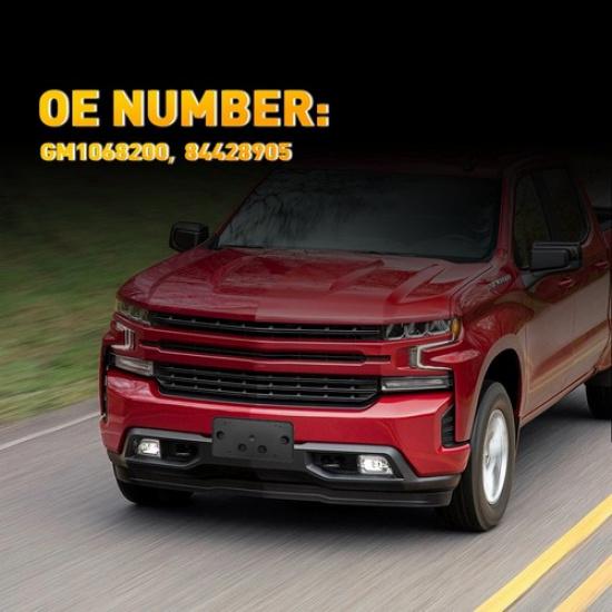 Držák registrační značky na přední nárazník Pro - Chevy Silverado