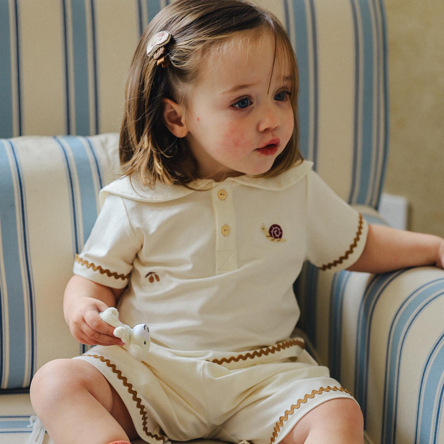 Muaqiaqia Baby Super Soft Short Sleeve T-shirt 2026 - New Summer Style for Boys & Girls 110 cm