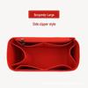 Custom Felt Cosmetic Bag Storage Organizer with Divider