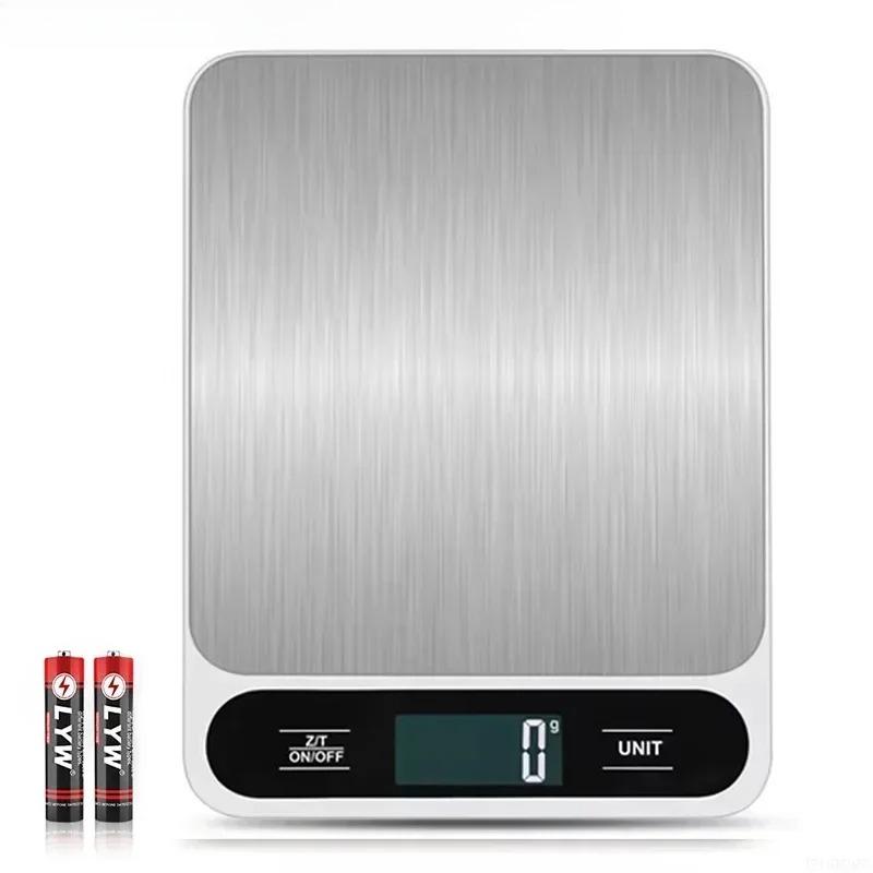 

Цифровые кухонные весы 10 кг/1 г Весы USB Весы для еды и кофе Умные электронные водонепроницаемые цифровые весы для выпечки и готовки 5Kg