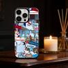 MGK LOST A-AMERICANA Phone Case For iPhone 17,16,15,14,13,12,11,Pro Max,Plus Candy Silver Cover