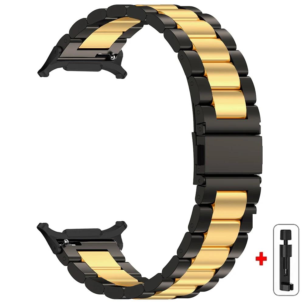 Milanese Stainless Steel Band for Samsung Galaxy Watch Ultra 47mm No Gaps Strap Metal Bracelet Replacement Watchband Accessories