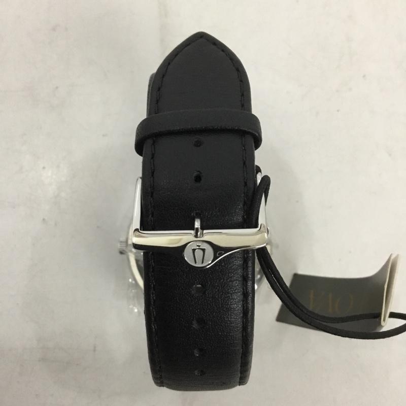 Used BULOVA watch analog (self-winding) 96C130 with box leather belt