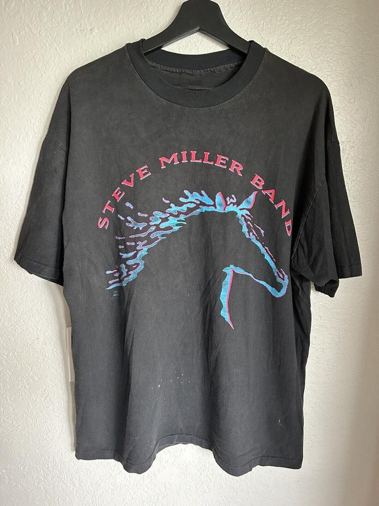 Steve Miller Band 1992 Guitar Rock Band T Shirt Full Size S-5XL Unisex T-Shirt XXXXL