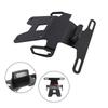 Aluminum Alloy License Plate Holder Frame Bracket Fit for KAWASAKI Z650RS 2022-2024