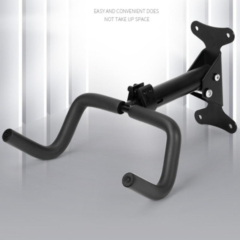 Mountain Bike Home Wall Double Hook Trailer Frame Toldable Telescopic Bicycle Display Stand LS
