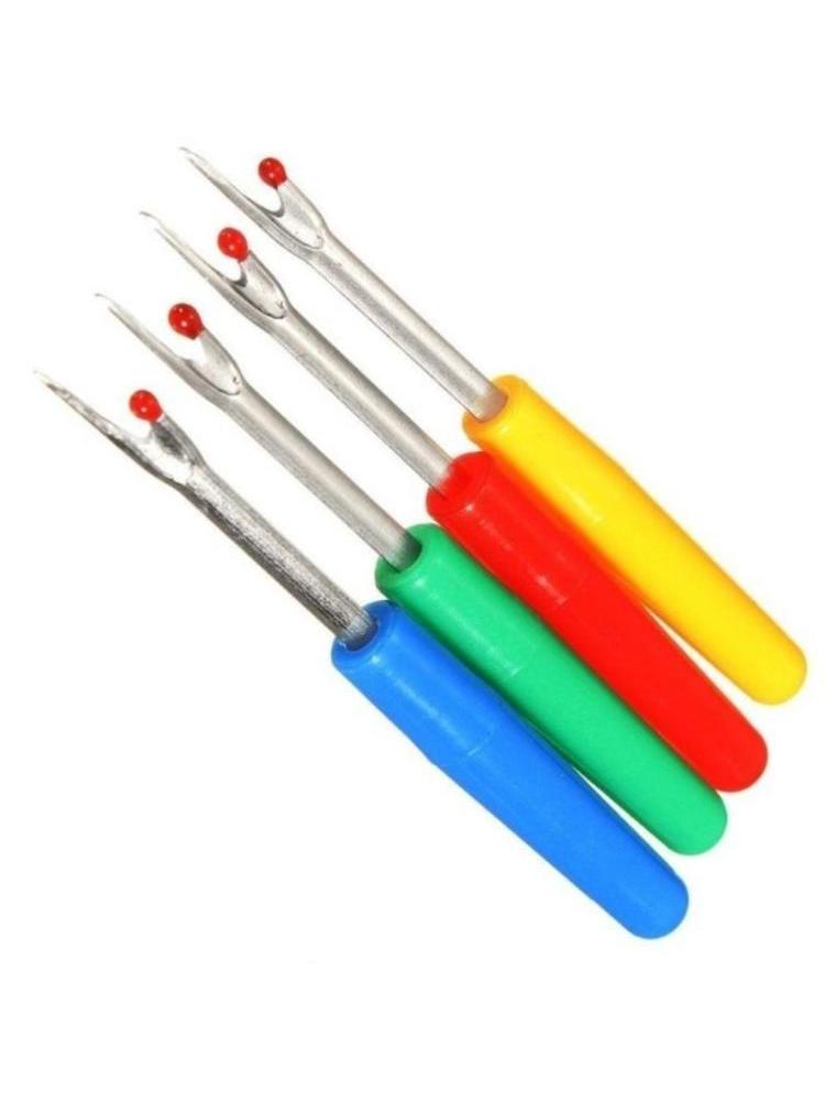 4Pcs Sewing Kitchen Convenience Accessories Household Tools Cross-stitch Thread Stripper Removal Fork Take-up Manual