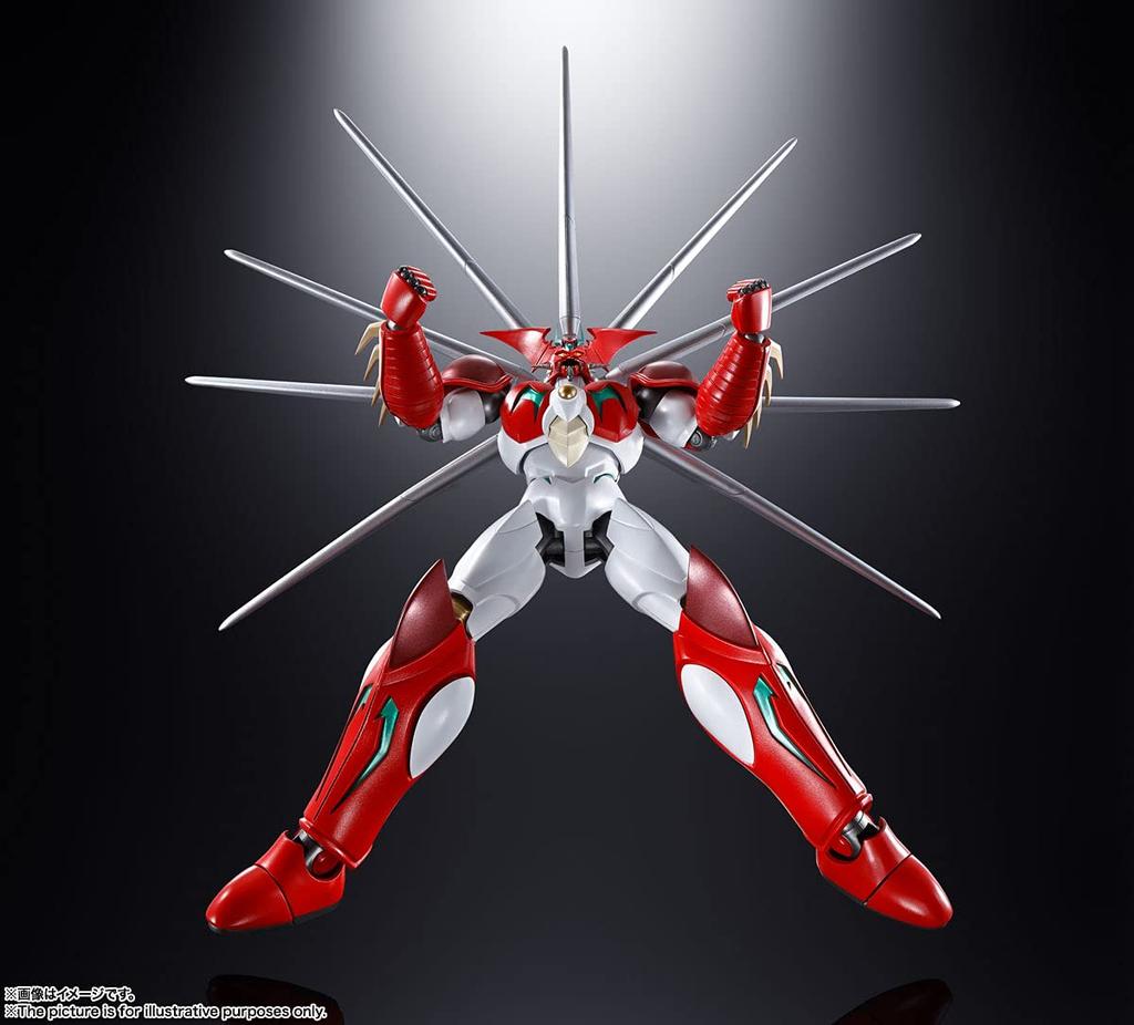 TAMASHII NATIONS Soul of Chogokin Getter Arc 190mm bemalte bewegliche Figur GX-99 ca.. PVC & ABS & Druckguss