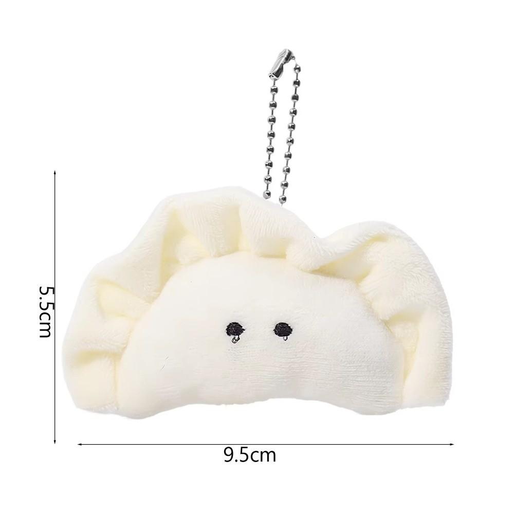 Plush Toys Plush Dumpling Keychain Soft Key Holders New Bag Charm  For Boy Girl