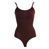 Nahtloser Damen-Träger-Einteiler Body Shaper Bauchkontrolle Po-Anhebung Formwäsche