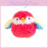 Parrot Creative Sparrow Bird Pendant Plush Toy Doll Keychain With Bell Ring