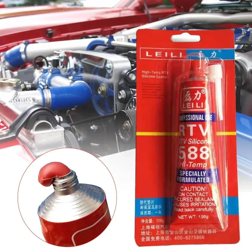 Engine Professional Silicone Rubber High Temperature Sealant Automotive Non-adhesive RTV for Car Motor Gap Seal Repair Tools