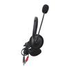 Gürültü Engelleme 3.5mm Kablolu Ağır Mikrofonlu Kulaklık Seti için Bas Stereo PC ile