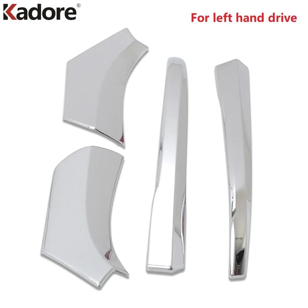 For Toyota RAV4 RAV 4      2024 Chrome Side Door Rearview Mirror Cover Trim Molding Strip Car Accessories