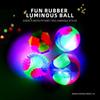 Three-Color Flashing Interactive Dog Ball for Small Dogs