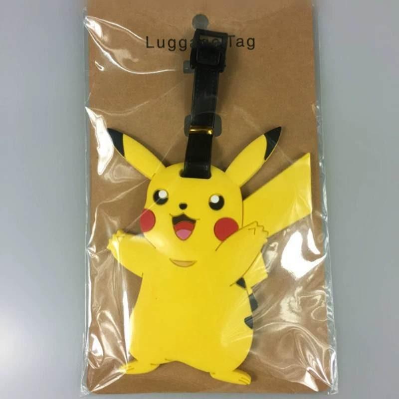 Pokemon Pikachu Charmander Squirtle Travel Luggage Tag Gengar Charmander Squirtle Silicone Travel Id Tag For Cruises
