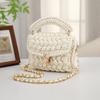 Hyuna Fashionable Korean-Japanese Crochet Chain Crossbody Bag - Versatile Handmade Colorful Bag