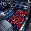 Montreal Canadiens pattern  Black Car Floor Mats Full Coverage All-Season Car Mats, XPE Non-Slip And Wear-Resistant Mats Suitable for SUV Interiors, T