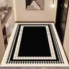 Luxury Leather Entrance Mat: Wash-Free, Wipeable Door Mat for Home and Porch