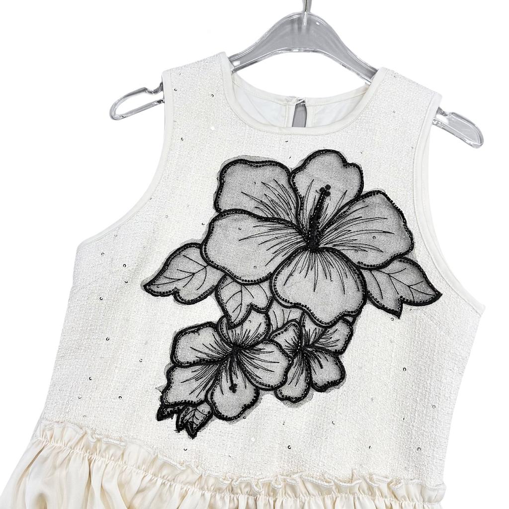 Oversized Flower Patches Applique Diy Crafts for Jeans Hat Bag Scarf Curtain Clothes Accessories Badges Sew On