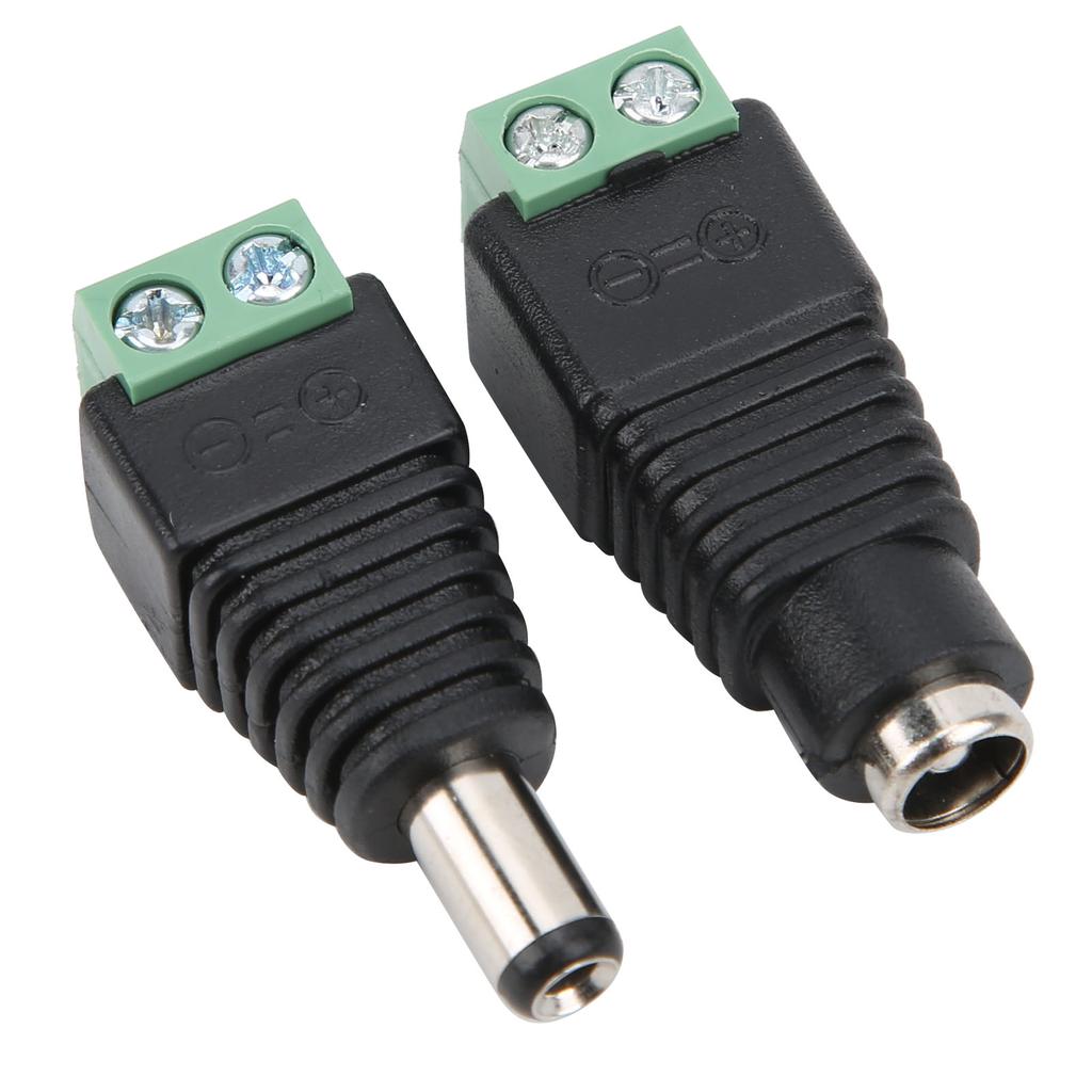 5.5x2.5mm DC Power Connector Jack Male&Female CCTV Power Adapters for Camera Converter