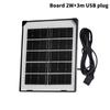 3W Multifunctional Solar Panel 6V Photovoltaic Panel Outdoor Mobile Phone Charger Emergency Power Supply For Iphone16 Huawei