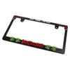 Set of 2: New Standard Rat Fink 3D Face Logo License Plate Frames (MG062BKRF)