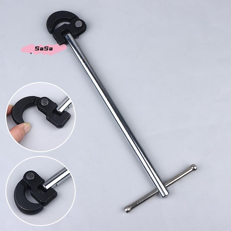 S-1Pc 180 Degree Rotating Adjustable Basin Spanner For Carbon Steel Tap Nut Spanner Universal Sink Plumbing Repair Hand Tool