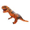 Nafukovací kostým dinosaura T Rex Nafukovací dinosaurus Kostým na foukání pro Cosplay Párty Svatby Velikonoce Vánoce Oranžová Styl pro dospělé 150‑190cm