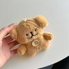 Kawaii Plush Dog Cute Headphone Case For Apple Airpods 4 3 Pro 2 Cover Korean Silicone Fluffy Headset Cases For Airpod Pro2 Capa
