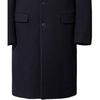 Uniqlo Jil Sander + J Collaboration Series Single-Breasted Mid-Length Wool Blend Suit Coat Men Coats Navy 432642-69