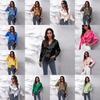 Satijnen Blouse Voor Dames Met Lange Mouwen En Knoopsluiting Voor Kantoor