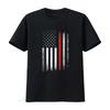 US-Feuerwehrmann USA Übungsflagge Amerikanischer Feuerwehrmann Herren T-Shirt vintage Gewaschen Stilvoll Weich Designer-Kleidung homme Leicht
