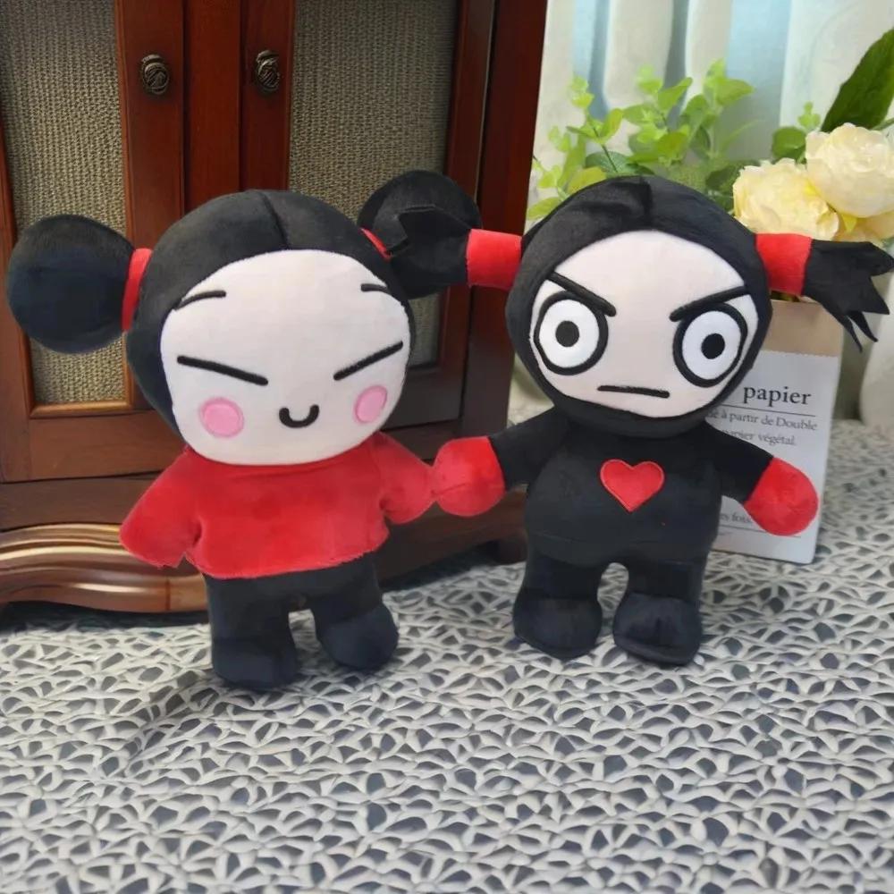 50cm Cute Cartoon Couple Plush Toy Soft Stuffed Animal Pillow Hugging Doll Kids Birthday Gift