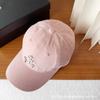 New rhinestone cap cross personalized baseball hat versatile fashion travel visor men and women