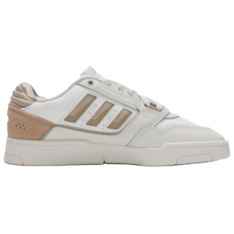 Adidas Originals Drop Step 2.0 Abrasion Resistant, Lightweight, And Breathable Low Top Skateboard Shoes Women's White Sneakers JQ0078