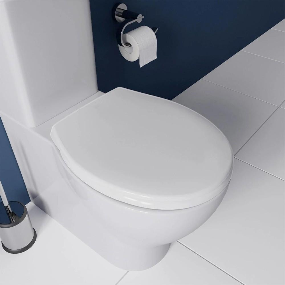 Quick Release Toilet Seat Cover Thickened Universal Toilet Seat  Bathroom Upgrade