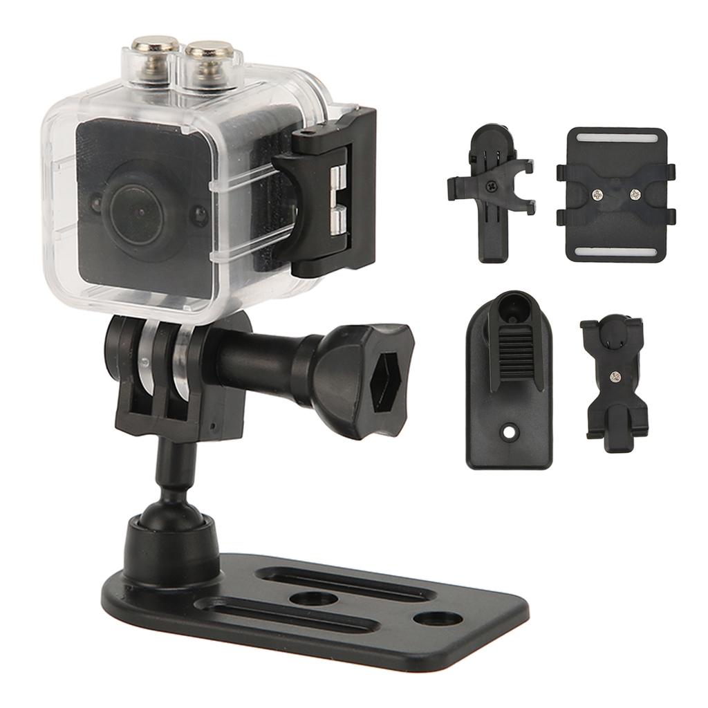 Action Camera 1080P 12MP 32ft Waterproof 155 Degree Night Vision Lens Sports DV Camera for Swimming 