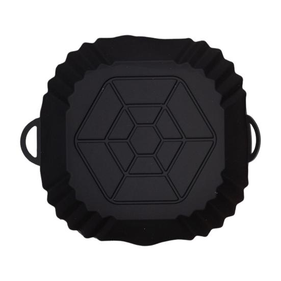 Silikonová vložka do horkovzdušné fritézy, potravinářská, bez BPA, odolná vůči vysokým teplotám, snadno čistitelná, pekáč, příslušenství k horkovzdušné fritéze