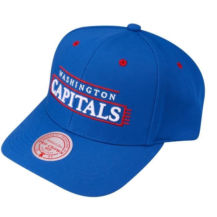 Casquette Snapback - MITCHELL & NESS - LOFI PRO - Washington Capitals - 100% Polyester - Confort Optimal